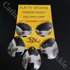 Flatty Spoons 25mm x 32mm Qty 10 per pack  